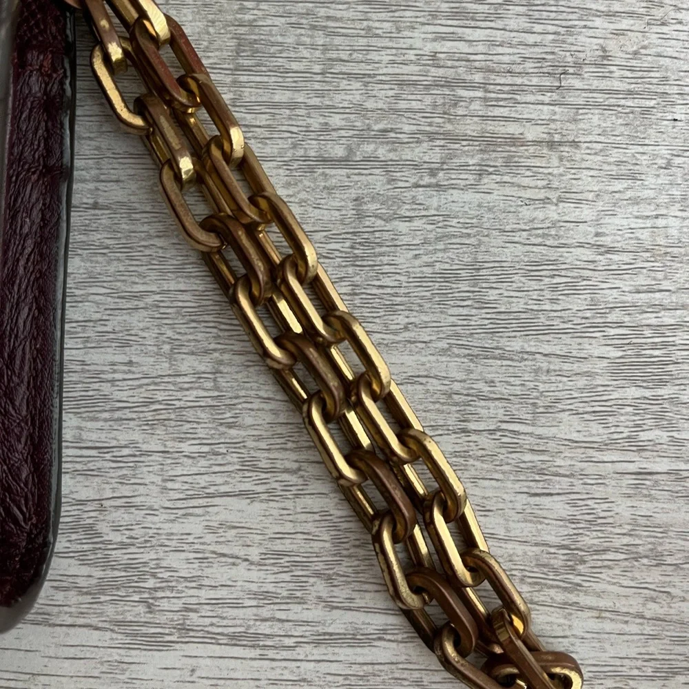 Henri Bendel Leather Wallet with Chain - Picture 2 of 8